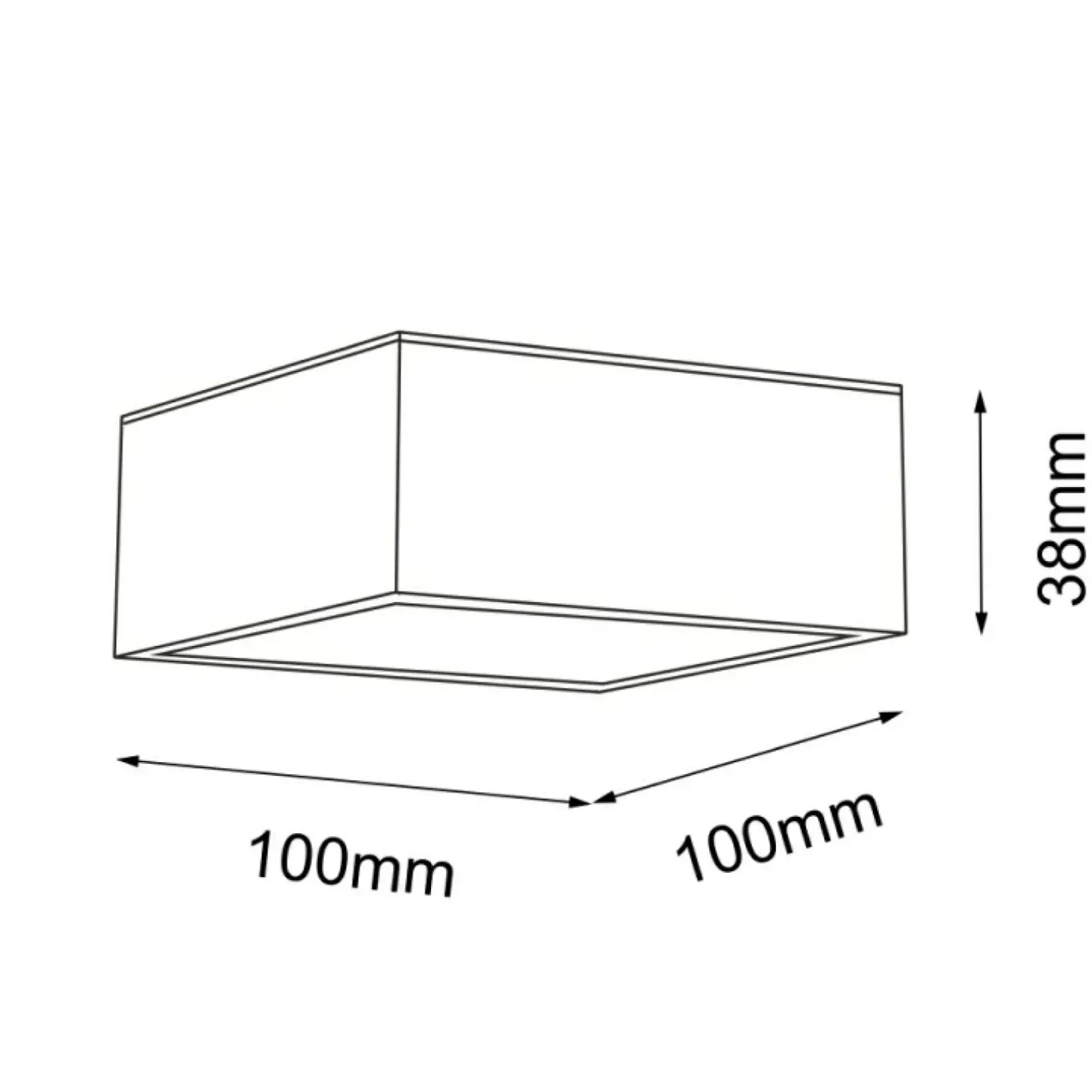Sklep Kaja Kostka natynkowa do oświetlenia łazienki ANT 7725 z serii TOTTO