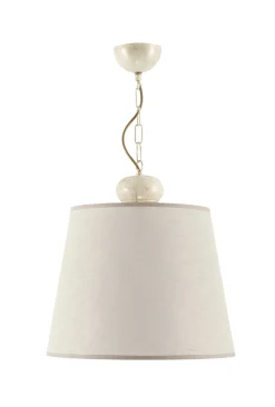 Sklep Kaja Kremowa lampa wisząca z abażurem JUP 1351 KAMELIA | Kaja Oświetlenie