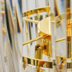 Hot Królewska, kryształowa lampa wisząca ZM 19002/40-GLD LUXE | Kaja Żyrandole Nowoczesne