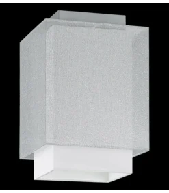 Sklep Kaja Krótki, kwadratowy plafon punktowy 67357 LASTRA | Kaja Oświetlenie