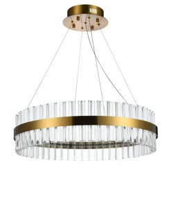 Sale Kryształowa, elegancka lampa LED do salonu AZ5261 FRANCESCA | Kaja Żyrandole Nowoczesne