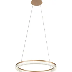Flash Sale Kryształowa lampa ⌀60cm LP-033/1P S GD CRISTAL TRIANGLE MIDWAY | Kaja Żyrandole Nowoczesne
