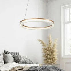 Flash Sale Kryształowa lampa ⌀60cm LP-033/1P S GD CRISTAL TRIANGLE MIDWAY | Kaja Żyrandole Nowoczesne