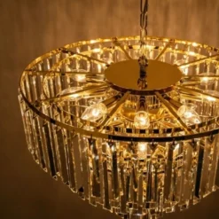 Outlet Kryształowa lampa do wnętrza glamour ZM 17701/20-GLD VERSAILLES | Kaja Żyrandole Nowoczesne