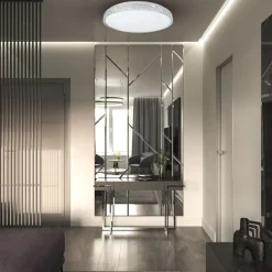 Sklep Kaja Kryształowa lampa sufitowa LED do sypialni ML8499 RONDO | Kaja