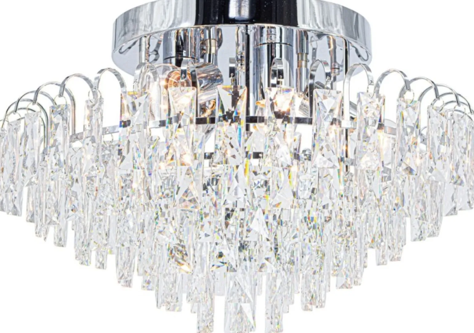Sklep Kaja Kryształowa plafoniera do salonu 6773/6A 8C MONACO | Kaja Oświetlenie
