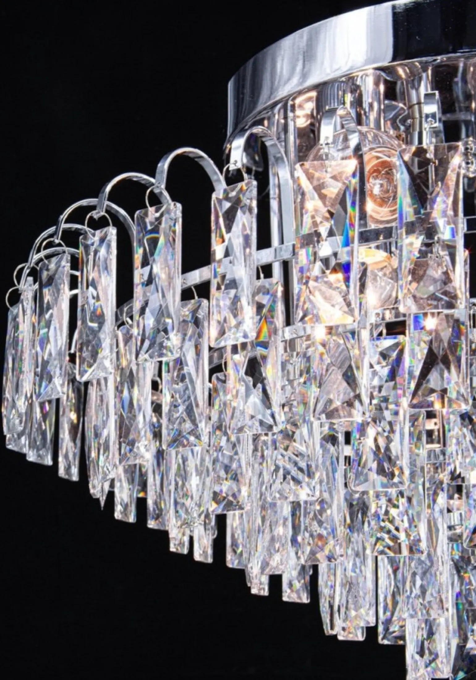 Sklep Kaja Kryształowa plafoniera do salonu 6773/6A 8C MONACO | Kaja Oświetlenie