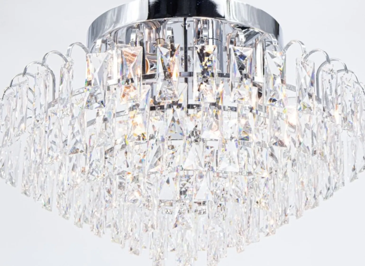 Sklep Kaja Kryształowa plafoniera do salonu 6773/6A 8C MONACO | Kaja Oświetlenie