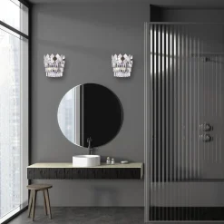 Sklep Kaja Kryształowy kinkiet ścienny do sypialni ML8887 z serii CARISMA | Kaja Oświetleni