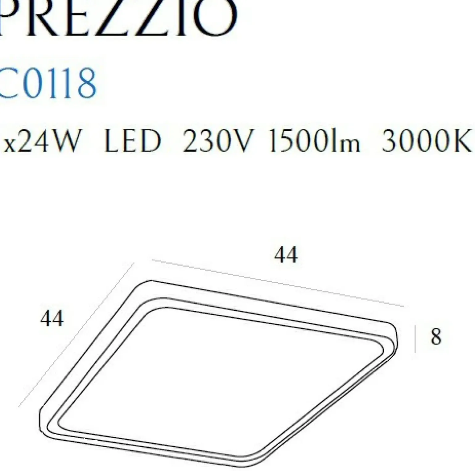 Sklep Kaja Kryształowy plafon LED do sypialni MX C0118 PREZZIO | Kaja Oświetlenie