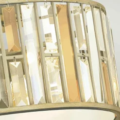 Sklep Kaja Kryształowy plafon sufitowy, do salonu HK-GEMMA-F-SL z serii GEMMA