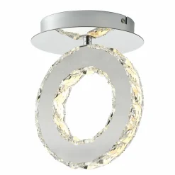 Sklep Kaja Kryształowy spot LED w stylu glamour MX3713-1-3CT GIRONA | Kaja