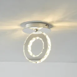 Sklep Kaja Kryształowy spot LED w stylu glamour MX3713-1-3CT GIRONA | Kaja