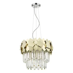 Flash Sale Kryształowy żyrandol do salonu P0506-05A-F4E3 QUASAR | Kaja Żyrandole Nowoczesne