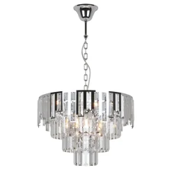 Flash Sale Kryształowy żyrandol z regulowaną wysokością K-8176 | Kaja Oświetlenie Żyrandole Nowoczesne