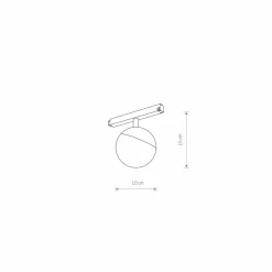 Sklep Kaja Kulista lampa do szyny magnetycznej 1F 10152 LVM LID LED | Kaja