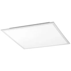 Store Kwadratowa lampa sufitowa LED z pilotem 14531-16 z serii FLAT | Kaja Żyrandole Nowoczesne