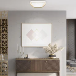 Sklep Kaja Kwadratowa lampa sufitowa LED do salonu ML7930 QUADRO | Kaja