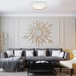 Sklep Kaja Kwadratowa lampa sufitowa LED do salonu ML7930 QUADRO | Kaja