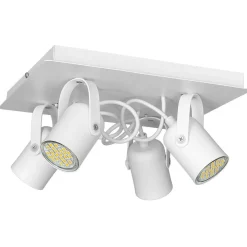 Cheap Kwadratowa lampa sufitowa z reflektorami MLP992 PICO | Kaja Żyrandole Nowoczesne