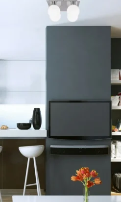 Sale Kwadratowa lampa z białymi kloszami 98-03256 ODEN | Kaja Oświetlenie Żyrandole Nowoczesne