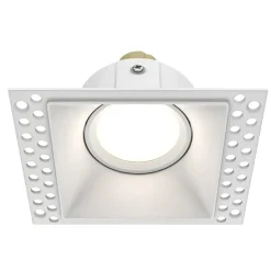 Sklep Kaja Kwadratowa oprawa wpustowa gwint GU10 DL042-01-SQ-W z serii DOT | Kaja