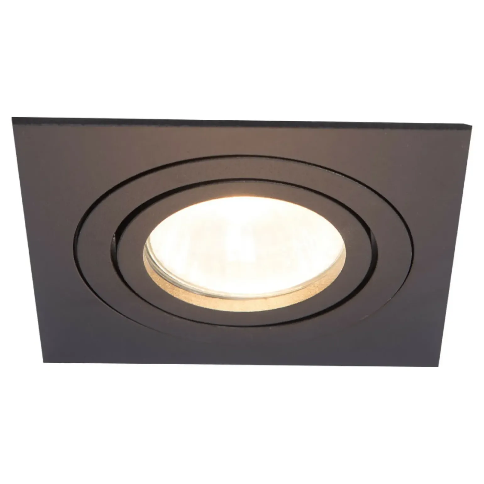 Sklep Kaja Kwadratowe oczko podtynkowe LP-2780/1RS BK METIS | Kaja Oświetlenie