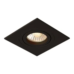 Sklep Kaja Kwadratowe oczko podtynkowe LP-2780/1RS BK METIS | Kaja Oświetlenie