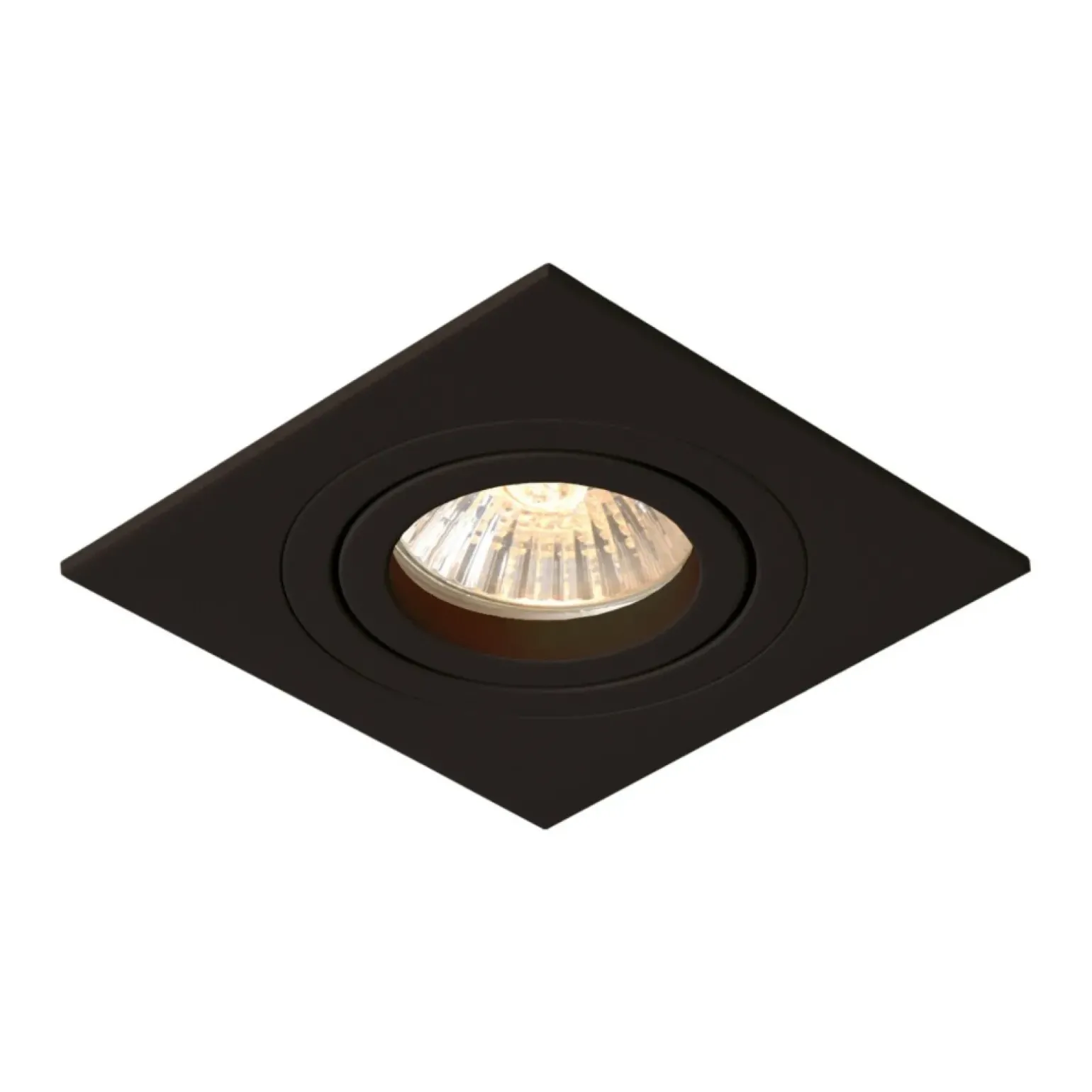 Sklep Kaja Kwadratowe oczko podtynkowe LP-2780/1RS BK METIS | Kaja Oświetlenie