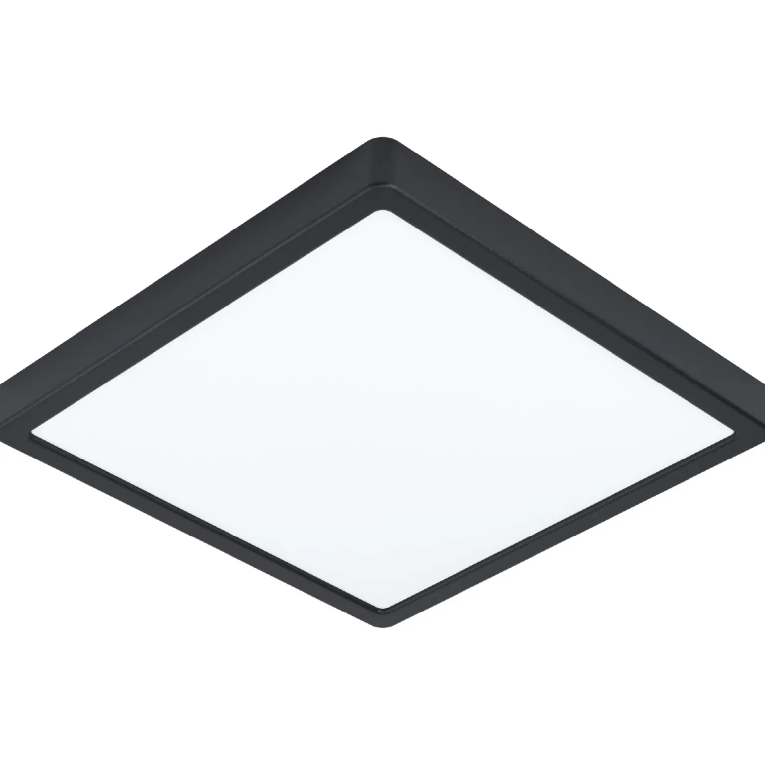 Sklep Kaja Kwadratowy, czarno plafon LED 3000K 99271 FUEVA | Kaja Oświetlenie