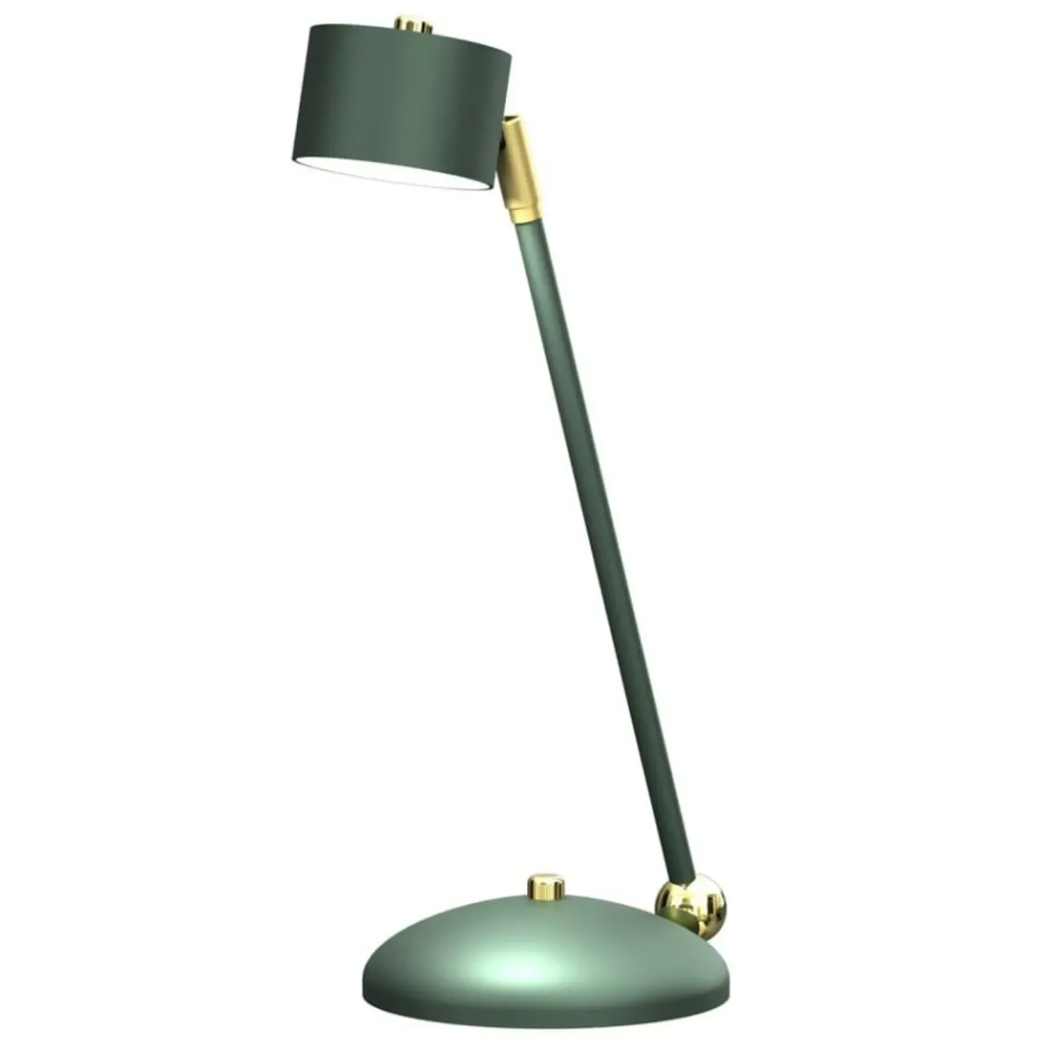 Sklep Kaja Lampa biurkowa w kolorze zieleni i złota MLP7770 z serii ARENA | Kaja Oświetleni