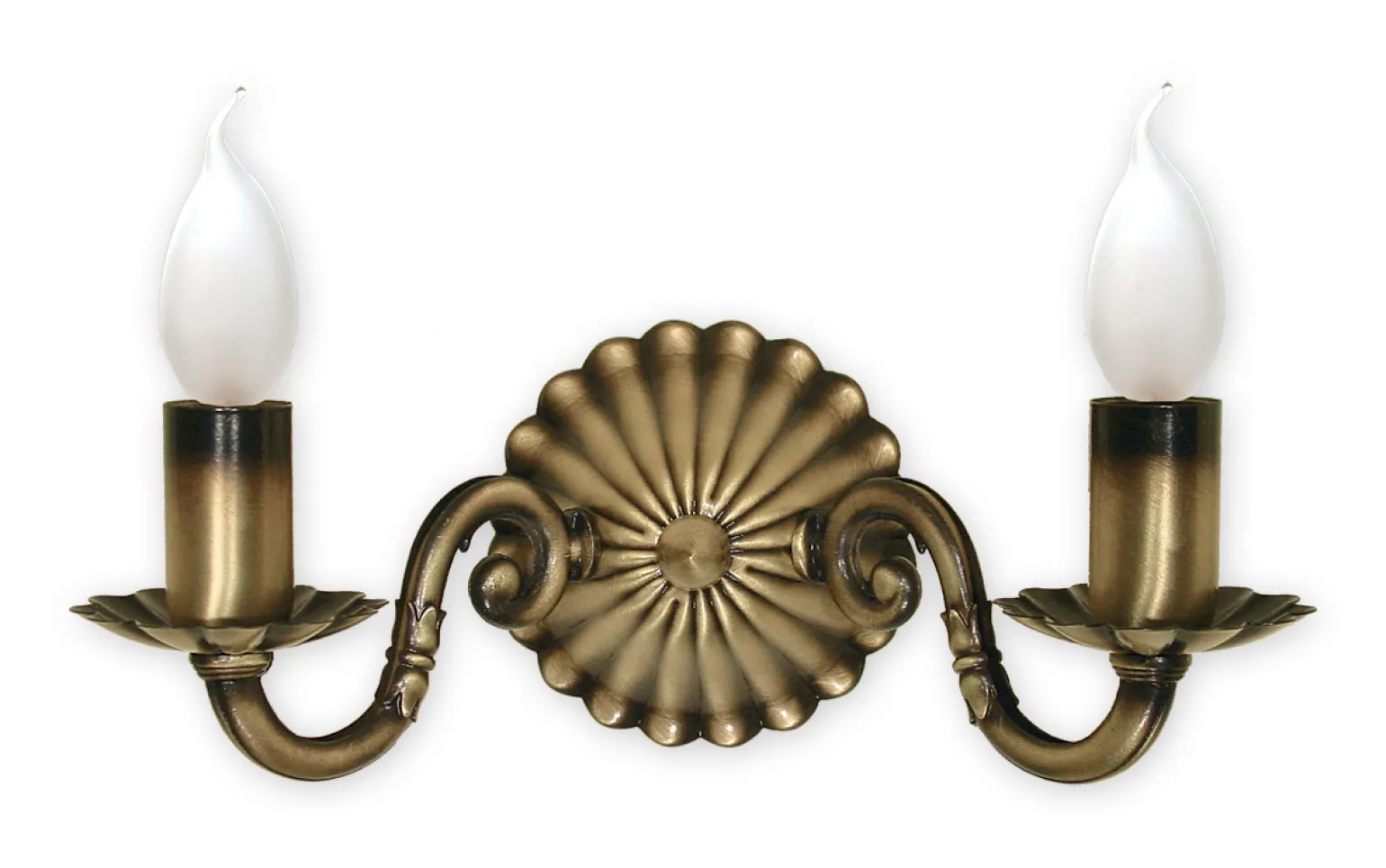 Sklep Kaja Lampa ścienna antyczne złoto świecznik O1001/K2 PRIMA | Kaja