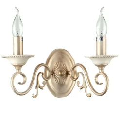 Sklep Kaja Lampa ścienna dwupłomienna bez kloszy ARM337-02-R PERLA | Kaja