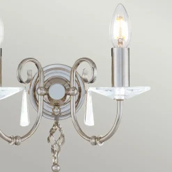 Sklep Kaja Lampa ścienna kolor polerowany nikiel AG2-POL-NICKEL z serii AEGEAN