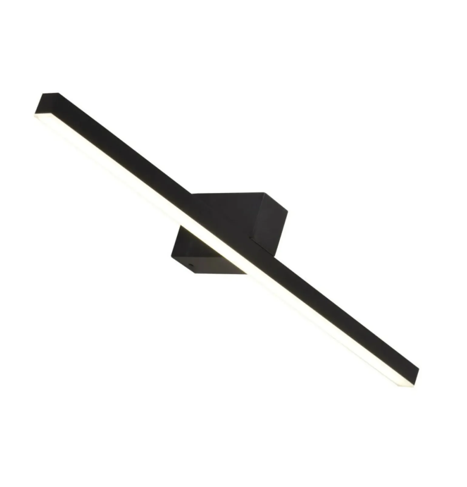 Sklep Kaja Lampa ścienna LED nad lustro łazienkowe LP-778/1W L BK z serii NEVADA