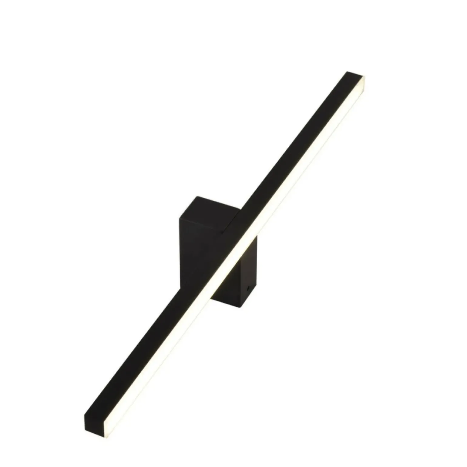 Sklep Kaja Lampa ścienna LED nad lustro łazienkowe LP-778/1W L BK z serii NEVADA