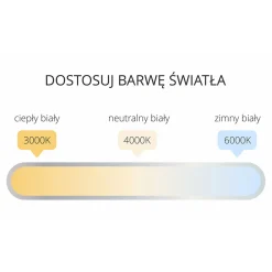 Sklep Kaja Lampa ścienna listwa LED 120cm GS-LWA-18W WH CCT IBROS | Kaja