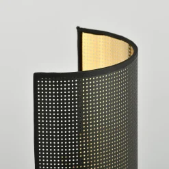 Sklep Kaja Lampa ścienna typu półplafon, czarny kinkiet 1148/K1 ASTON | Kaja