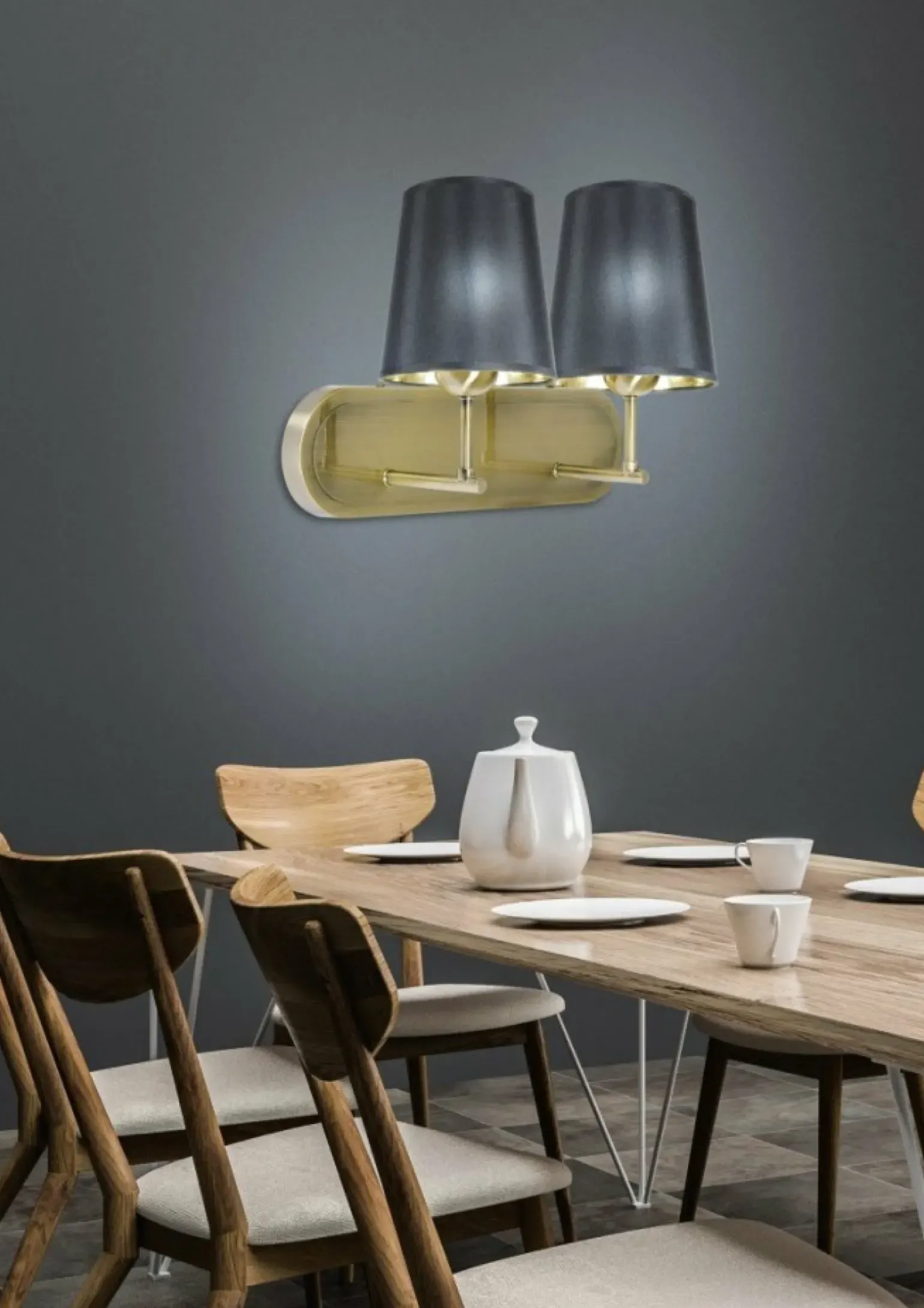 Sklep Kaja Lampa ścienna w stylu hotelowym 22-53510 MILONGA | Kaja Oświetlenie