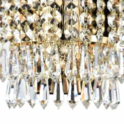 Sklep Kaja Lampa ścienna z kryształkami DIA890-WL-01-G PALACE | Kaja Oświetlenie