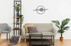 Sklep Kaja Lampa ścienna z ozdobnym, grafitowym kloszem K-5340 z serii ASTRA