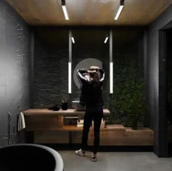 Flash Sale Lampa do korytarza 63cm LP-7001/1C BK-63 18/4 IBROS | Kaja Oświetlenie Żyrandole Nowoczesne