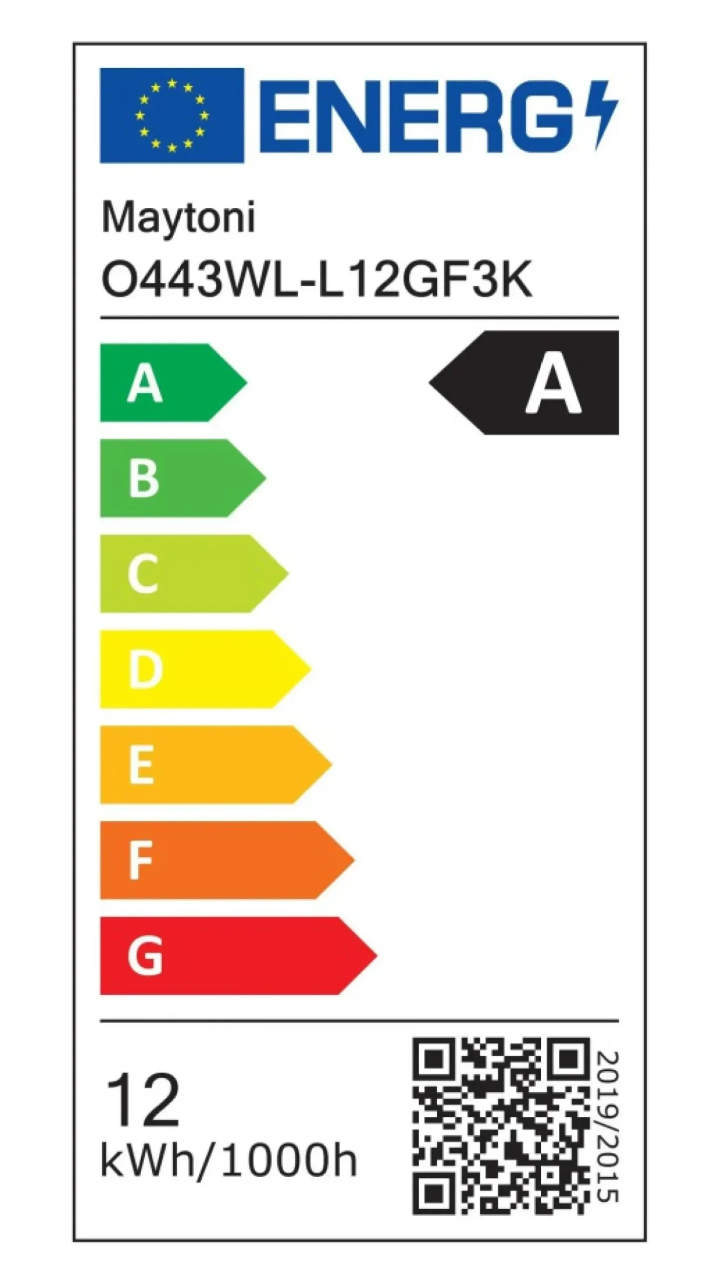 Sklep Kaja Lampa elewacyjna czarna, LED 12W O443WL-L12GF3K z serii SHARE