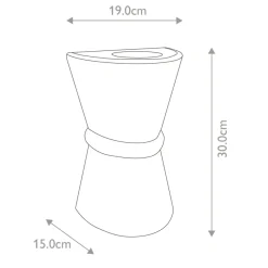Sklep Kaja Lampa elewacyjna, szczelność IP44 DUNGARVAN-BLK z serii DUNGARVAN