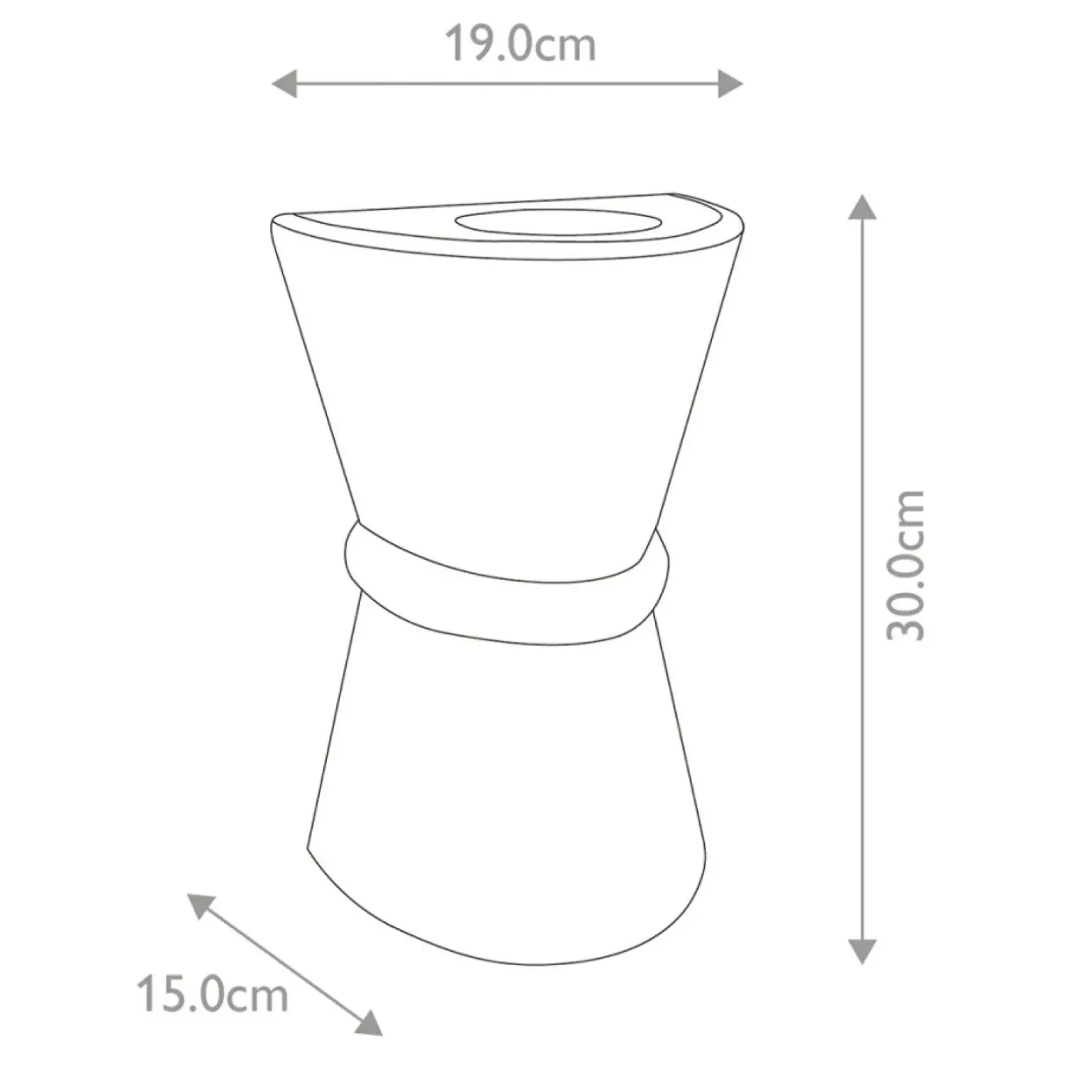 Sklep Kaja Lampa elewacyjna, szczelność IP44 DUNGARVAN-BLK z serii DUNGARVAN