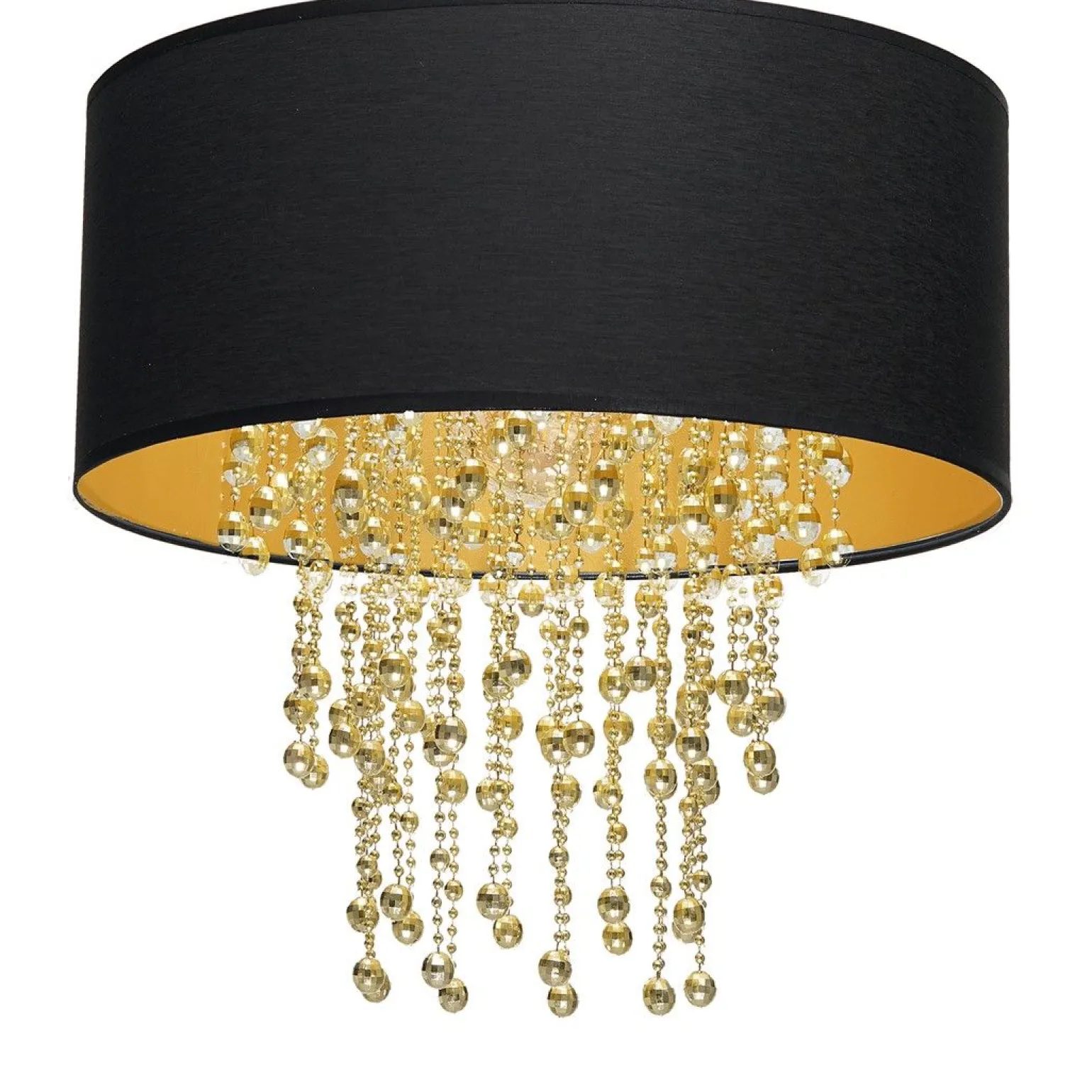 Sklep Kaja Lampa glamour w kolorze czerni i złota MLP6441 z serii ALMERIA | Kaja Oświetleni