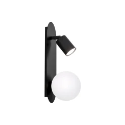 Sklep Kaja Lampa kinkiet ścienny z kloszem i reflektorem K-5480 z serii ARIES