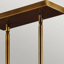 Sklep Kaja Lampa, kolor postarzanego mosiądzu FE-HOBSON-3P-AB z serii HOBSON