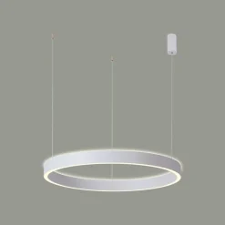 Best Sale Lampa LED ⌀80 PND-56215D-080RPP-WH-3KS4K-TRDIMM BRASCO UP DOWN | Kaja Żyrandole Nowoczesne