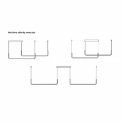 New Lampa LED do dowolnego rozmieszczenia LP-1015/2P BASIC MALAWI | Kaja Żyrandole Nowoczesne